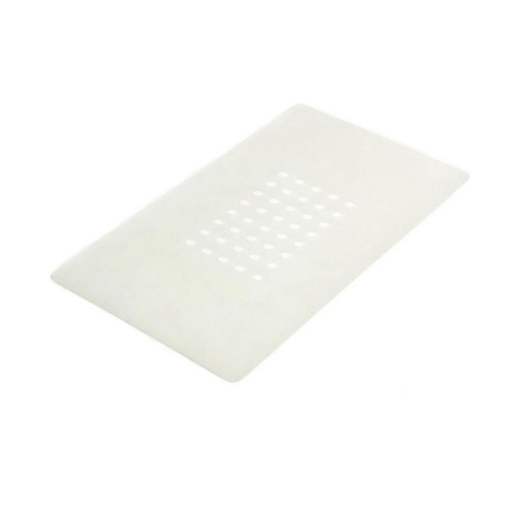 Silicone mat for compressor separator 11 x 19 cm, number of holes 5 x 8 pcs.