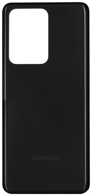 Back cover for Samsung G988 Galaxy S20 Ultra, black, cosmic black