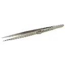 Straight tweezers Aida V-16A/V-16K with clamp