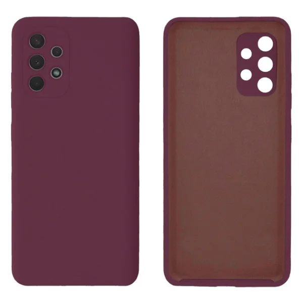 Silicone Case Copy Full Protective (No Logo) Sam A32 5G світло бордовий