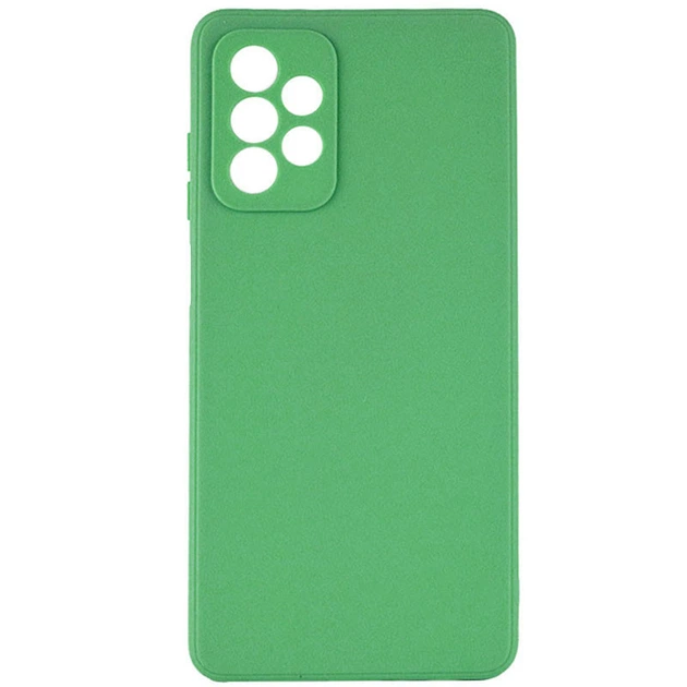 Silicone Case Full Protective (No Logo) Sam A32 5G green