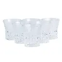 Set of Living Home Basked Under Khrustal 6 pieces of 255 ml