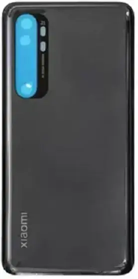 Задня панель корпусу Xiaomi Mi Note 10 Lite, чорна, M2002F4LG
