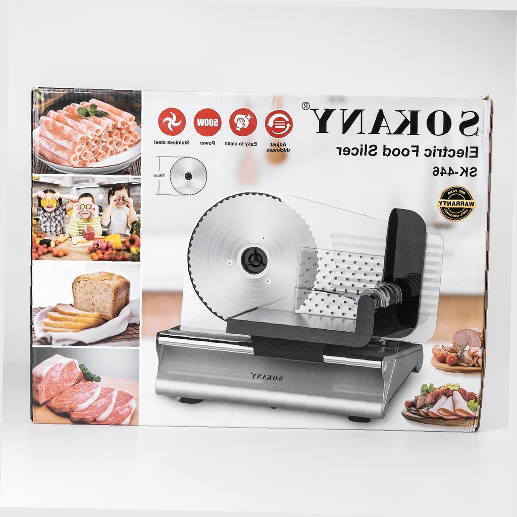 Sokany SK-446 stainless steel slicer for home, steel