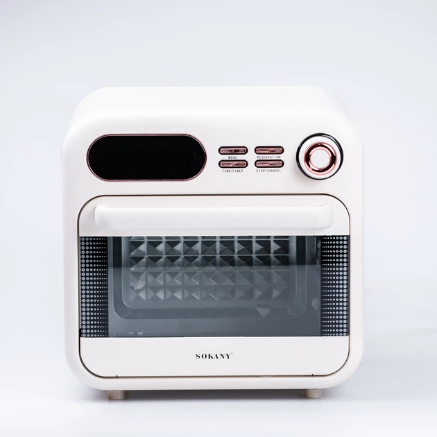 Electric table oven Sokany SK-10003, 18 liters, with timer, white.