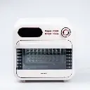 Духовка електрична настільна Sokany SK-10003 об'ємом 18 літрів з таймером, білий.