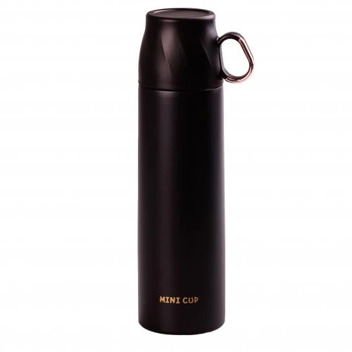 Thermos Mini Cup 500 ml with valve and cup, black