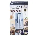 Кофемолка електрична Sokany SK-3020S 200 Вт 90 г, хром