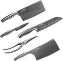 Набір кухонних ножів Xiaomi HuoHou Stainless Steel Kitchen Knife Set (HU0014) 5шт.+підставка K