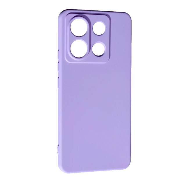 Накладка Silicone Case Cover Box Xiaomi Redmi Note 13 Pro 5G/Poco X6 фіолетовий