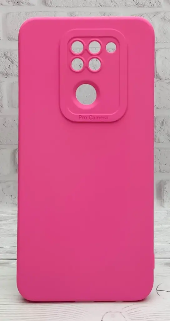 Lux Matte microfiber cover Xiaomi Redmi Note 9 raspberry