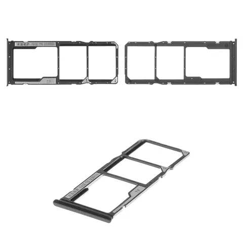 Тримач SIM-картки для Xiaomi Poco M3, чорний, M2010J19CG