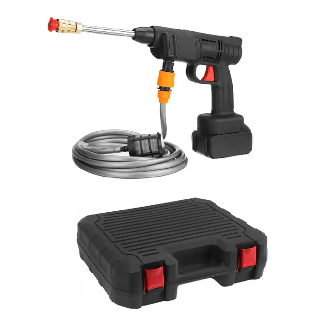 High-pressure sink in a plastic case with 2 accumulators