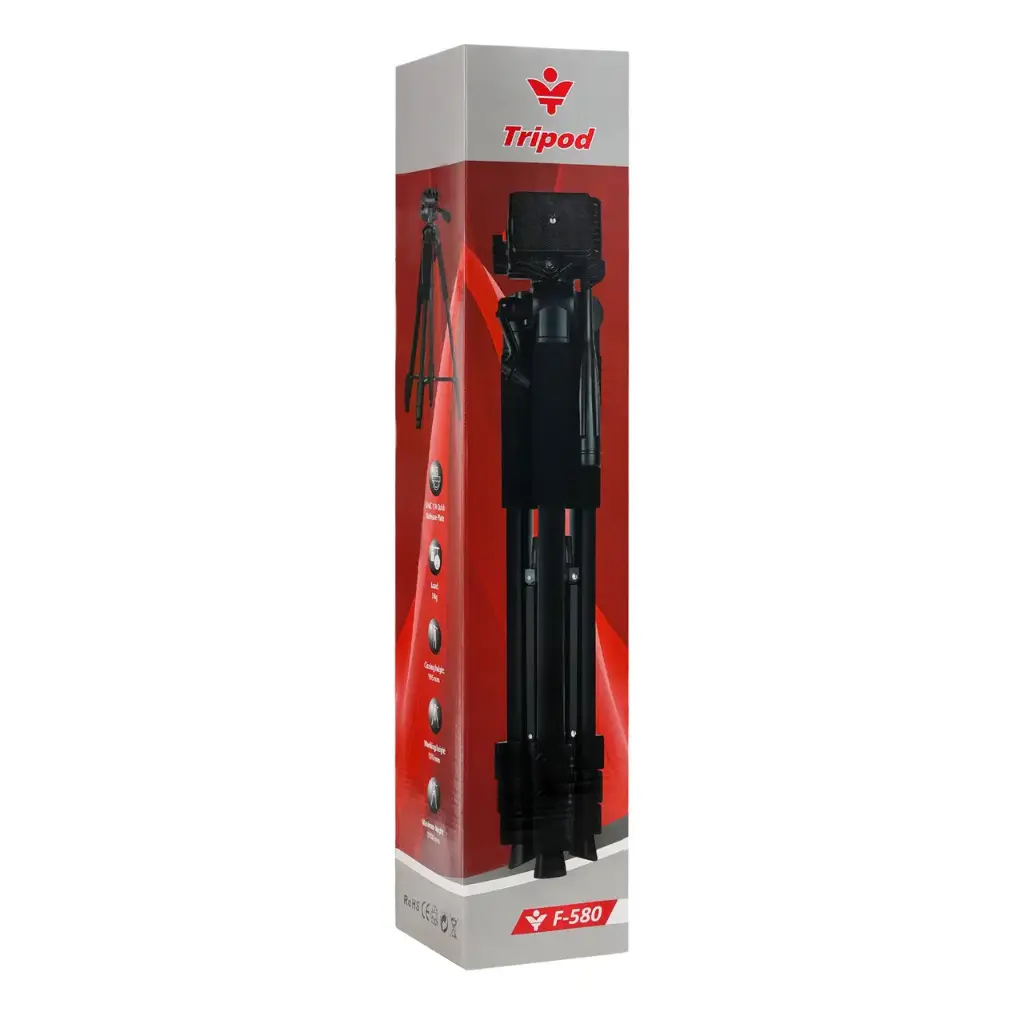 Tripod T-580 1.7m (Black)