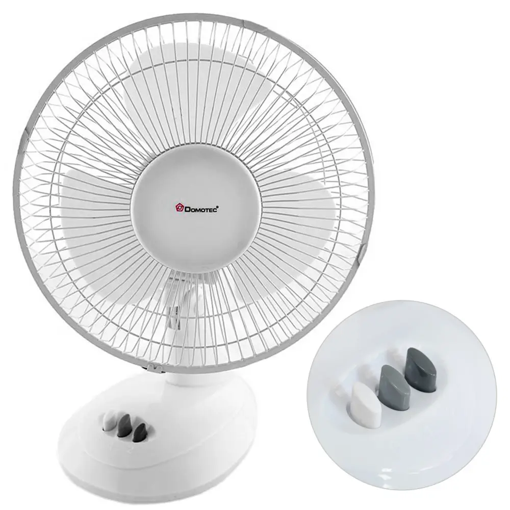 Портативний вентилятор MS 1624 Fan 9" (Білий)