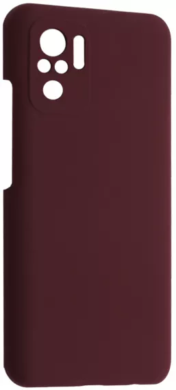 Силікон FULL Cover Xiaomi Redmi Note 10/Note 10s Burgundy