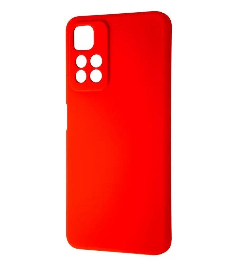 Накладка FULL Liquid Silicone Case Xiaomi Redmi Note 11 4G/Note 11S Red