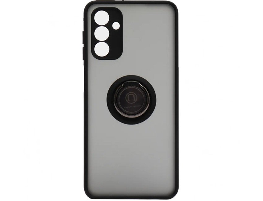 Накладка Goospery Ring Samsung A55 5G/A556 чорно-червона