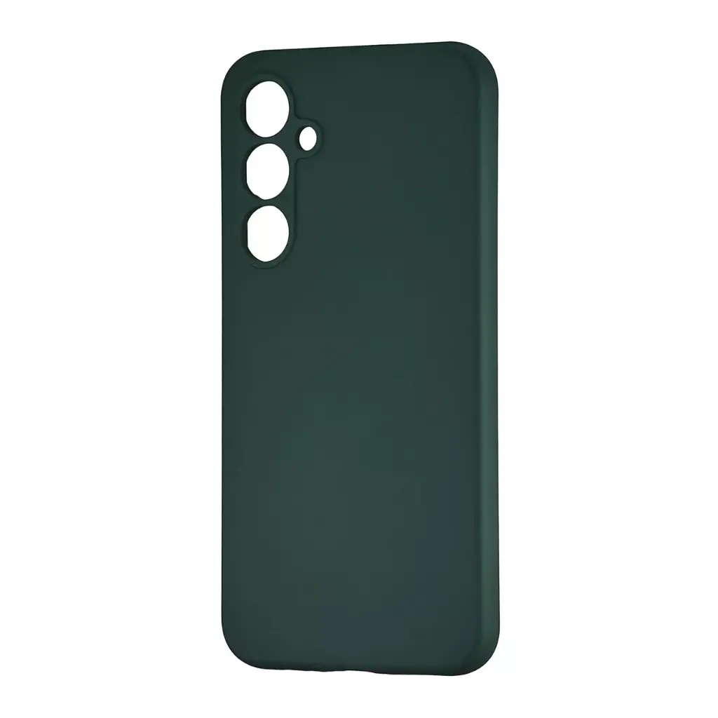 Cover FULL Liquid Silicone Case Samsung A55 5G/A556 Dark green