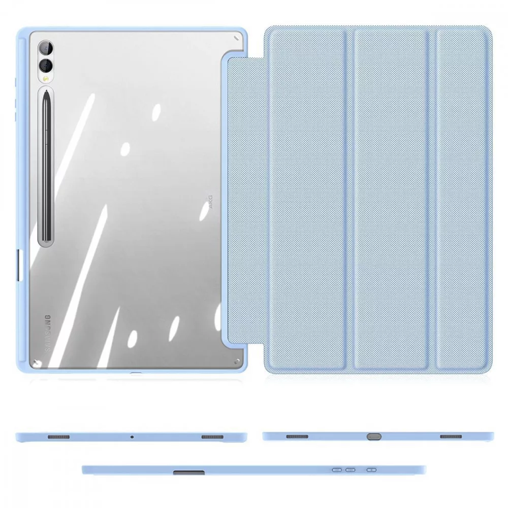 Чохол Dux Ducis Toby Series iPad Air 6 11" (2024) / Air 4/5 10.9" (With Apple Pencil Holder) синій