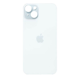 Back glass of the Apple iPhone 15 Plus Blue case (blue)