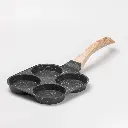 Pancake pancakes with non -stick coating 19*19*2.7 cm, gray