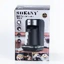 Electric coffee maker Sokany SK-0137 250 ml, black with chrome