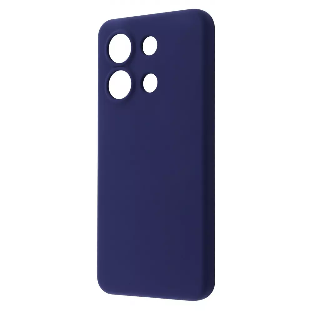 Накладка FULL Liquid Silicone Case Xiaomi Redmi Note 13 Pro 4G Midnight blue