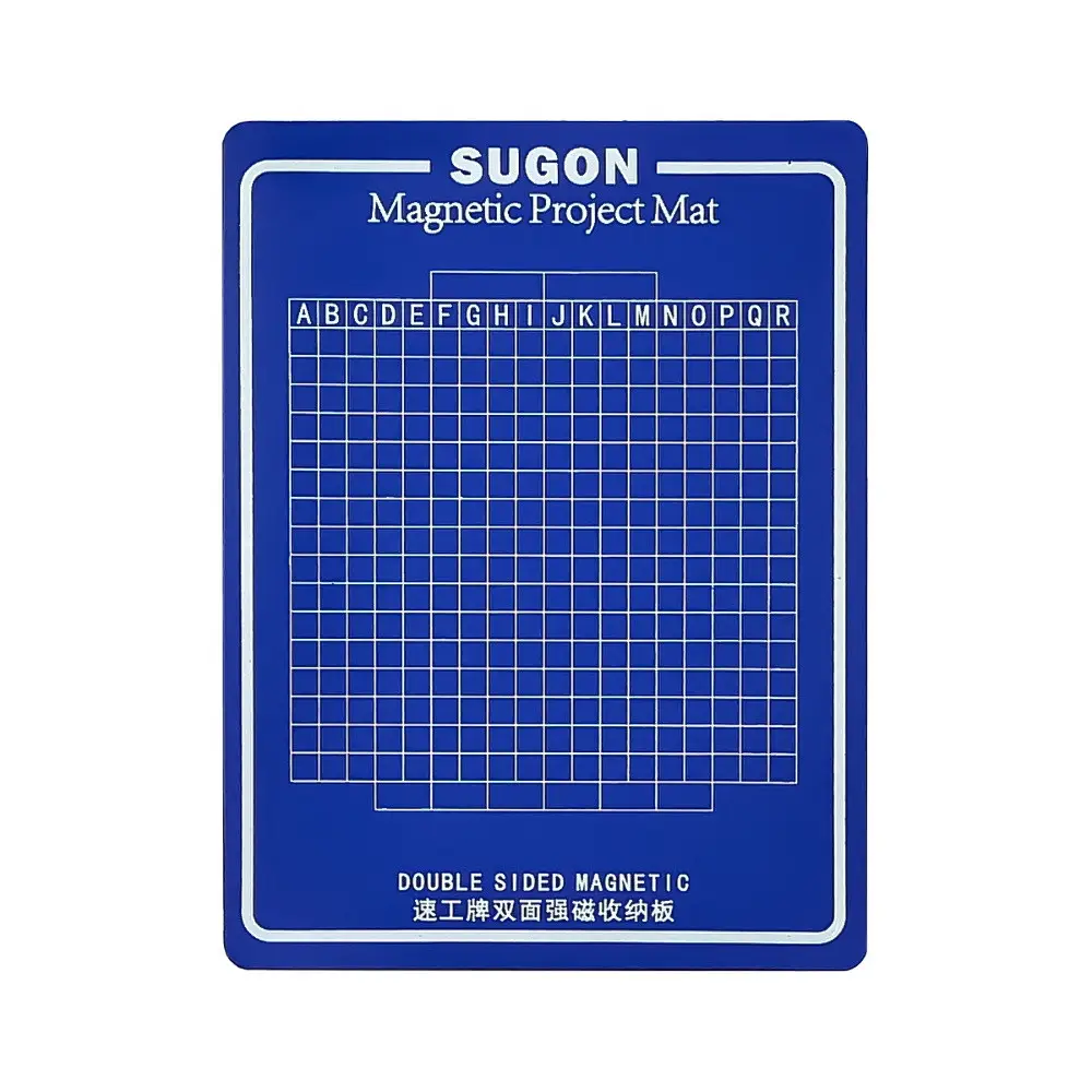 Sugon universal double-sided magnetic mat, for disassembling screws and spare parts when disassembling portable equipment.