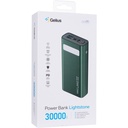 Павербанк Gelius Lightstone GP-PB300 30000mAh QC+PD 22.5W Green 