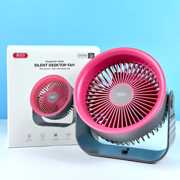 XO MF86 desktop fan 3600mAh (Gray)