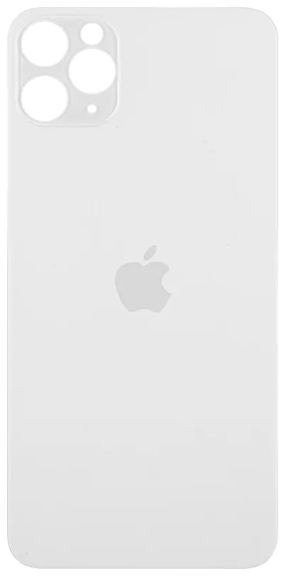 Задня кришка Apple iPhone 12 Pro Max, великий виріз під камеру, High Quality, White