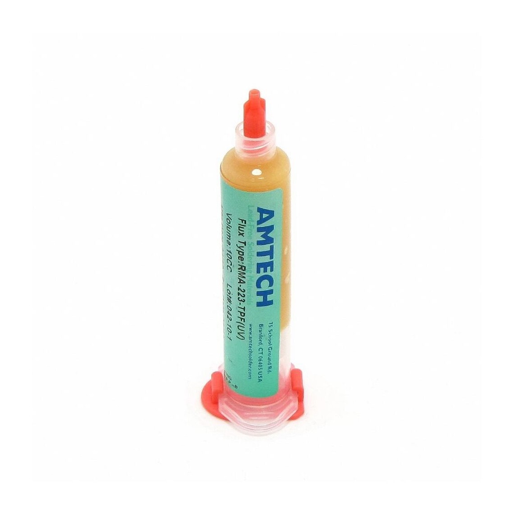 Flux paste Amtech RMA 223 TPF(UV) 10 g. in a syringe