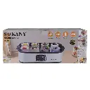 Sokany SK-2303 home yogurt maker for 8 jars with timer, steel.