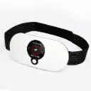 Fitness massager belt for abdominal and back muscles 9151 (White)