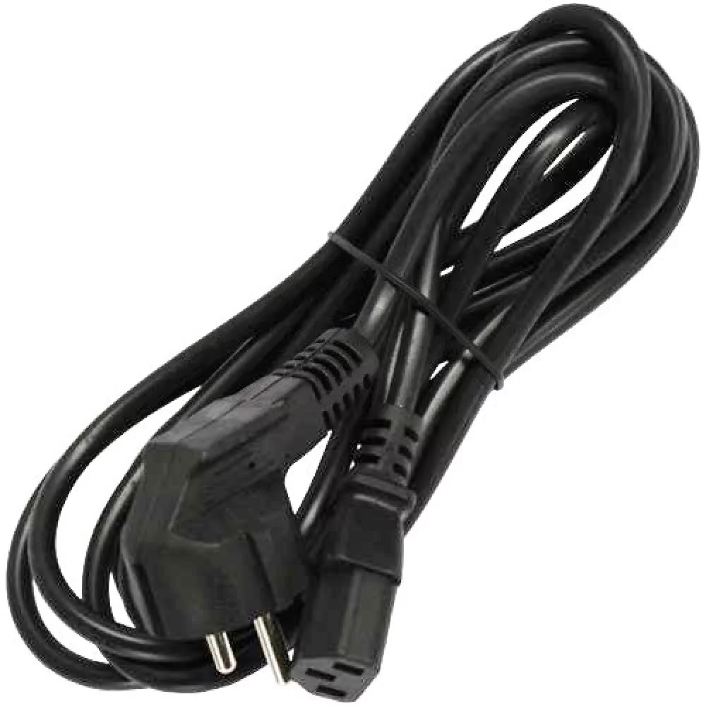 Computer power cable 3x0.75mm ORIGINAL FACTORY black 1.5m
