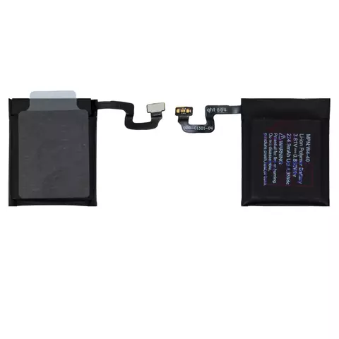 Battery A2058, A1977, A2007 for Watch 4 40mm, Li-Polymer, 3.81 V, 224 mAh,