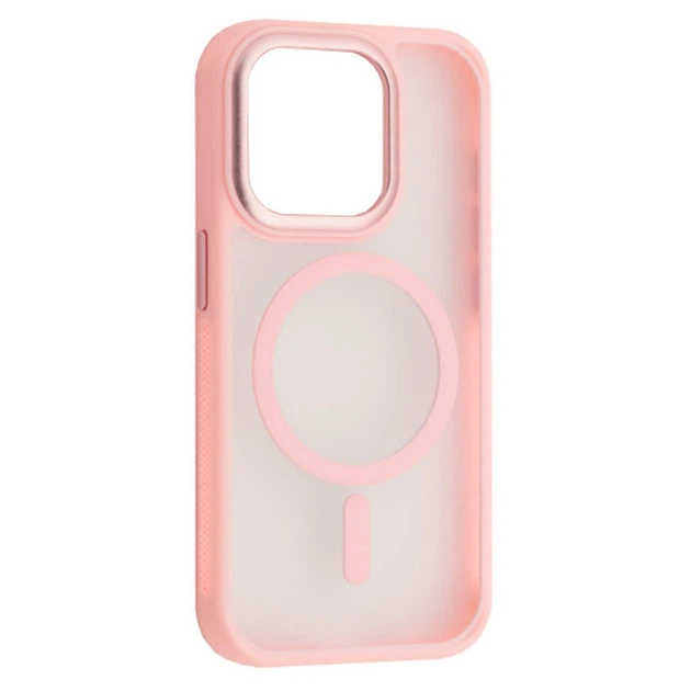 Space Color TPU+PC Drop-Protection MagSafe Case for IPhone 13 Pro pink