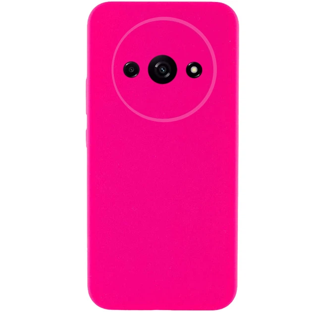 Силікон FULL Cover Xiaomi Redmi A3 Hot pink