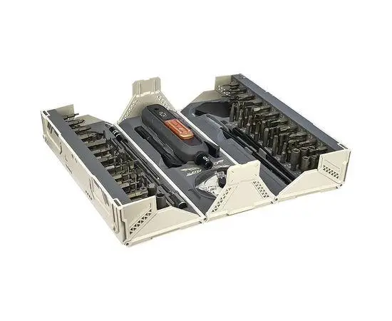 Jakemy JM-8192 tool set (handle, 160 bits, extension, 2 tweezers, 2 spatulas, 2 adapters, suction cup, 10 picks)