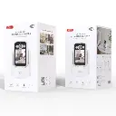 Камера XO CR08 200W Pixel двостороння для відеодзвінків (2.4G+Bluetooth з Інтернетом) (Білий)