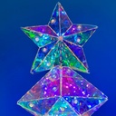 Світлодіодний нічник Christmas tree 30cm USB design №1