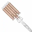 Hair curler 5 min. Geemy GM-2932 with ceramic coating, gold.