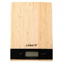 Electronic kitchen scales SOKANY SK-19025 up to 5 kg with a flat platform, wood.
