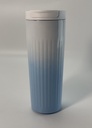 SEYGM 500 ml thermos cup with flip lid, blue gradient
