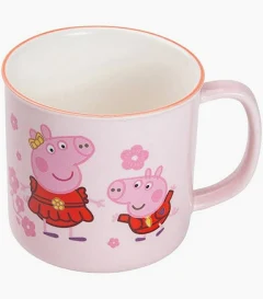Чашка керамічна Peppa Pig 400 мл, рожевий