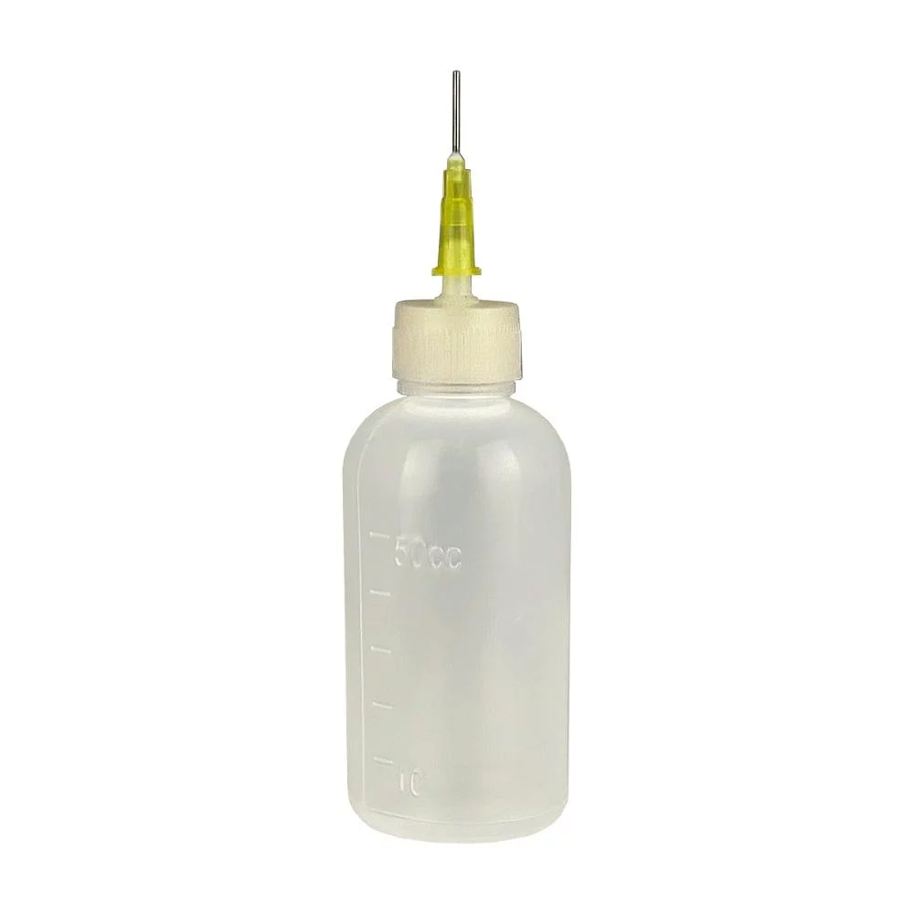 Aida AD-50 flux and liquid dispenser container with silicone cap (50 ml)