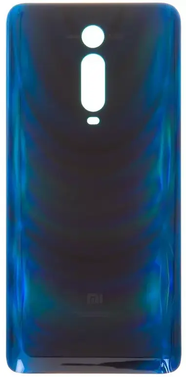 Back cover for Xiaomi Mi 9T, Mi 9T Pro, blue, Mi logo, M1903F10G