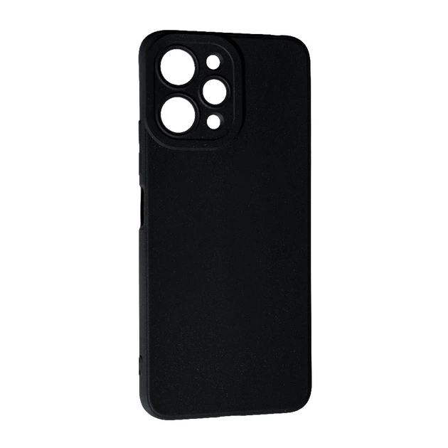 Silicone Xiaomi Redmi 12 Smitt black tech pack