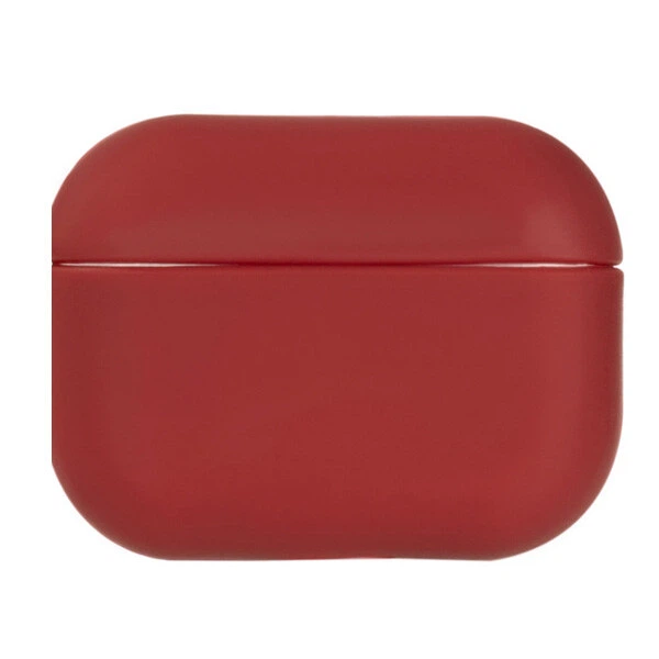 Silicone case With apple for AirPods Pro 2 Marsala